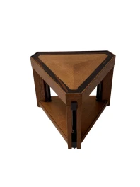 Art Deco Modernist Triangular Side Table by Anton Lucas, 1920s